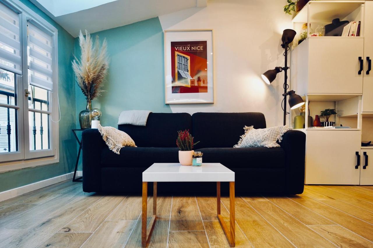 New ! Superbe Studio Vieux Nice - Climatise Buitenkant foto