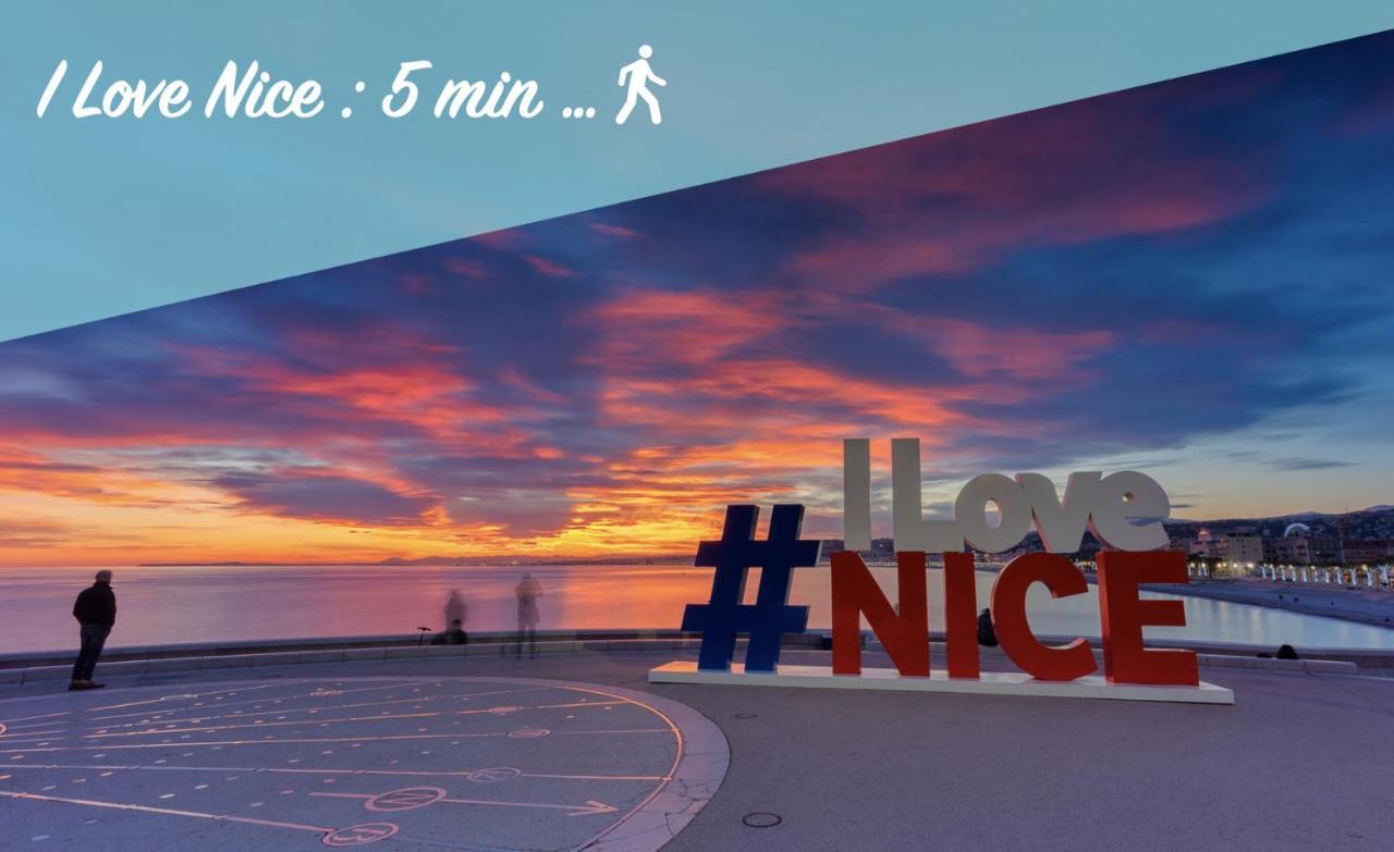New ! Superbe Studio Vieux Nice - Climatise Buitenkant foto