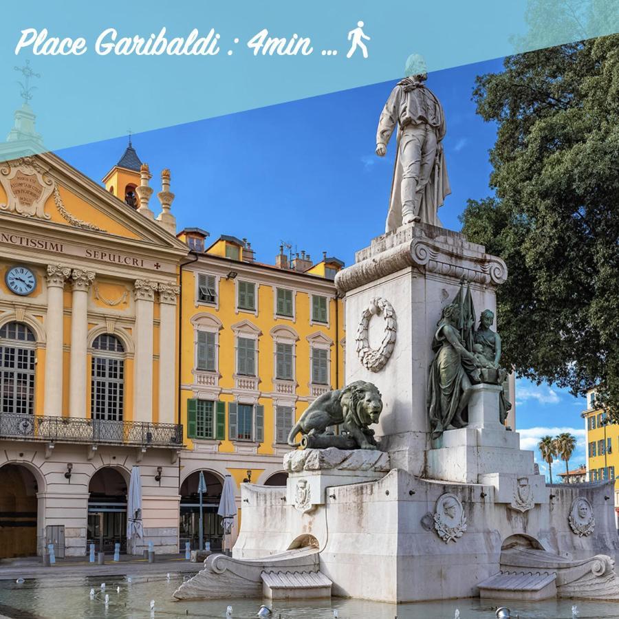 New ! Superbe Studio Vieux Nice - Climatise Buitenkant foto